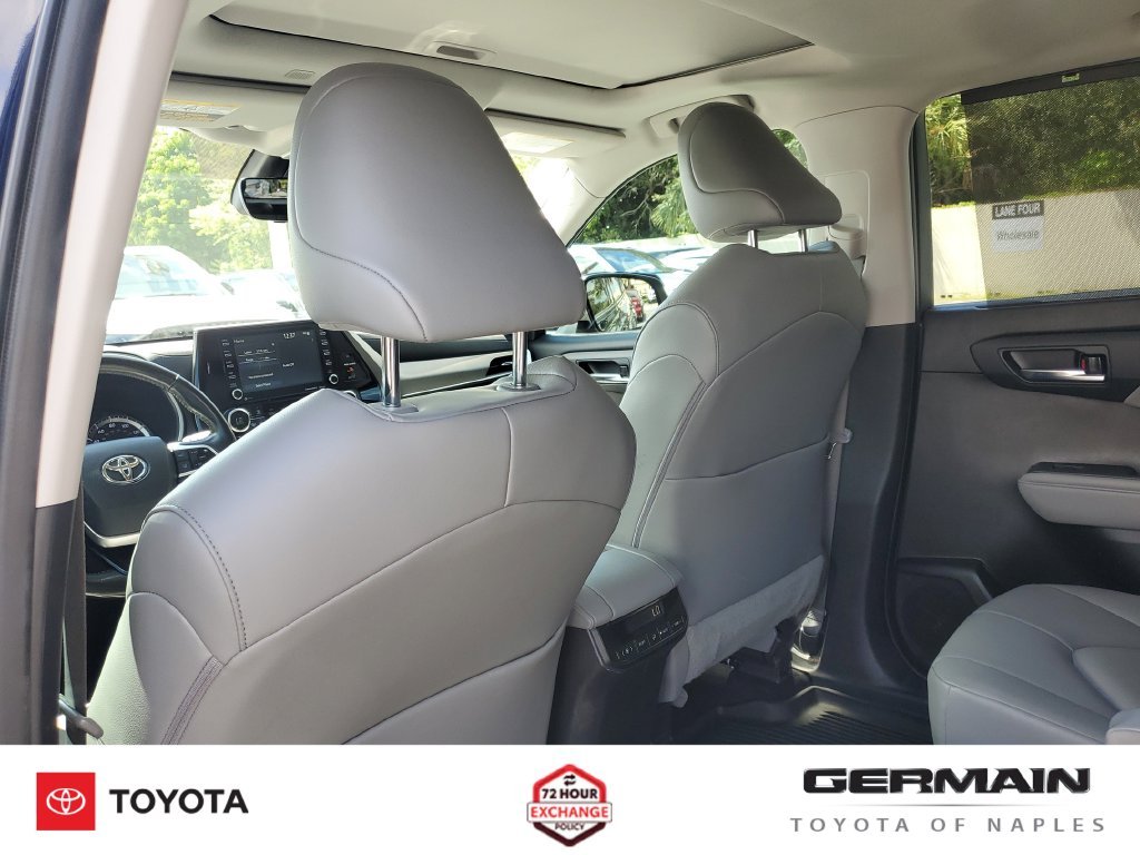 Used 2022 Blue Toyota XLE image 24