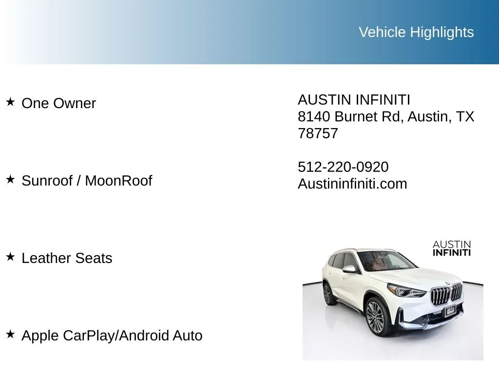 Used 2024 White BMW xDrive28i image 10
