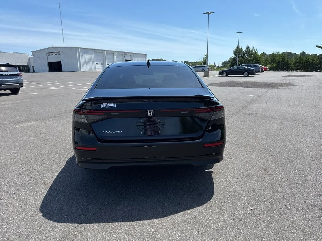 Used 2024 Crystal Black Pearl Honda EX image 4
