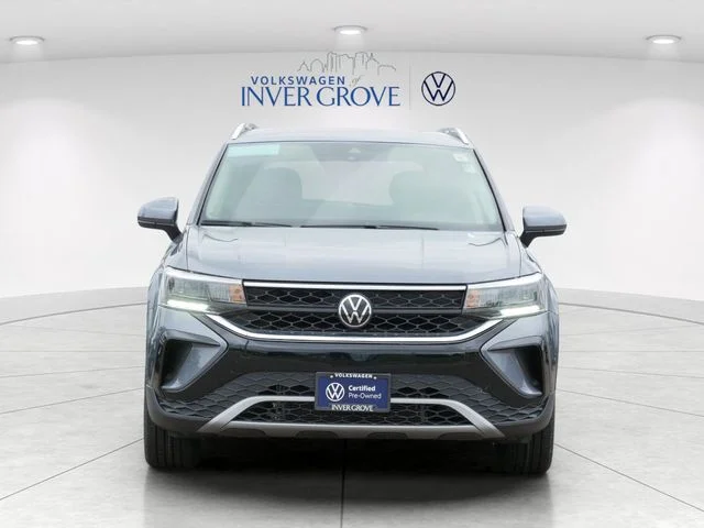 Certified 2023 Volkswagen Taos SE with VIN 3VVYX7B23PM304986 for sale in Inver Grove Heights, Minnesota