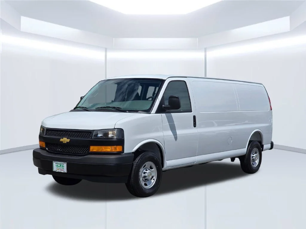 New 2026 White Chevrolet Work Van image 2