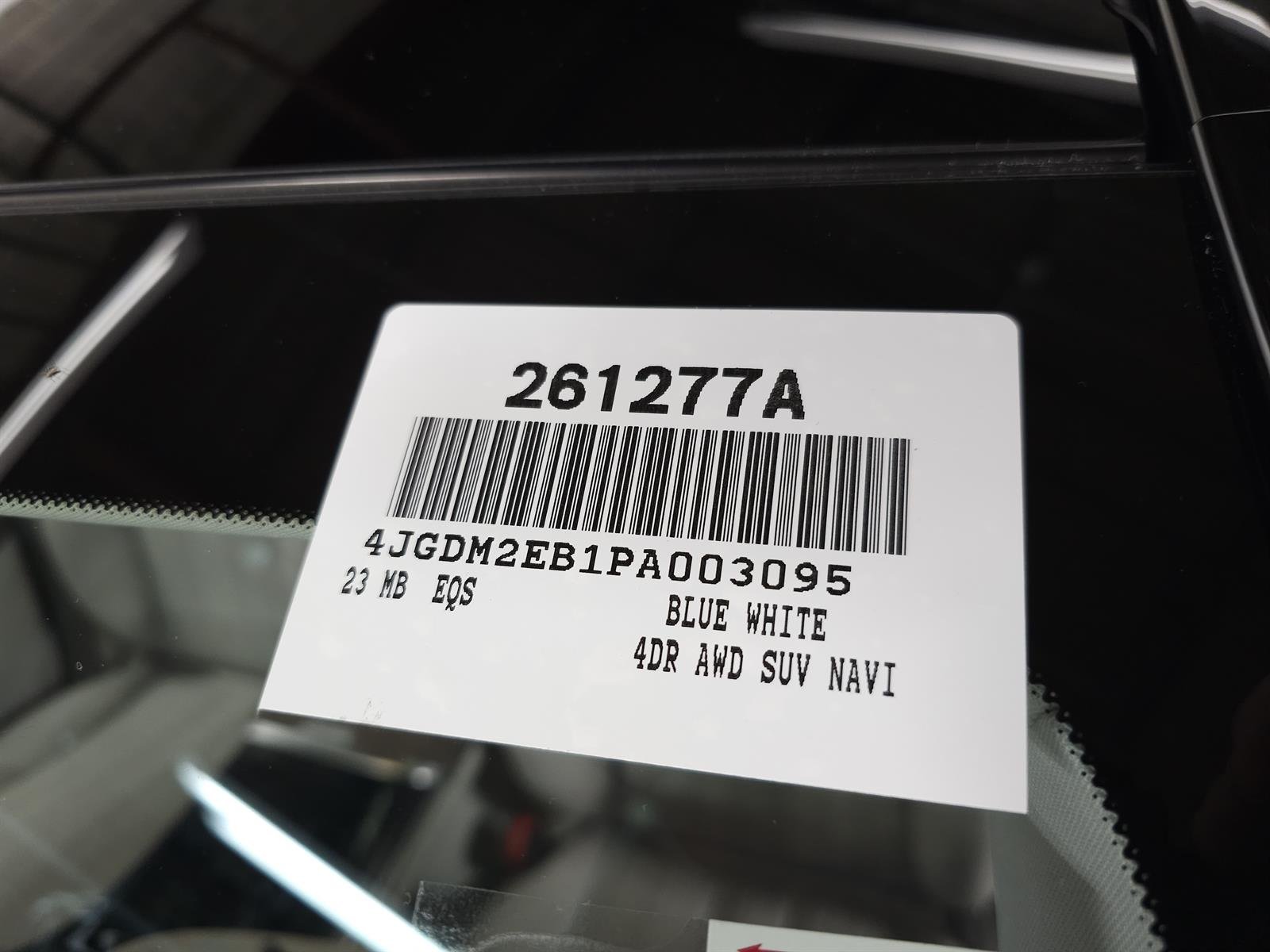 Used 2023 Blue Mercedes-Benz EQS 450 4MATIC® image 44