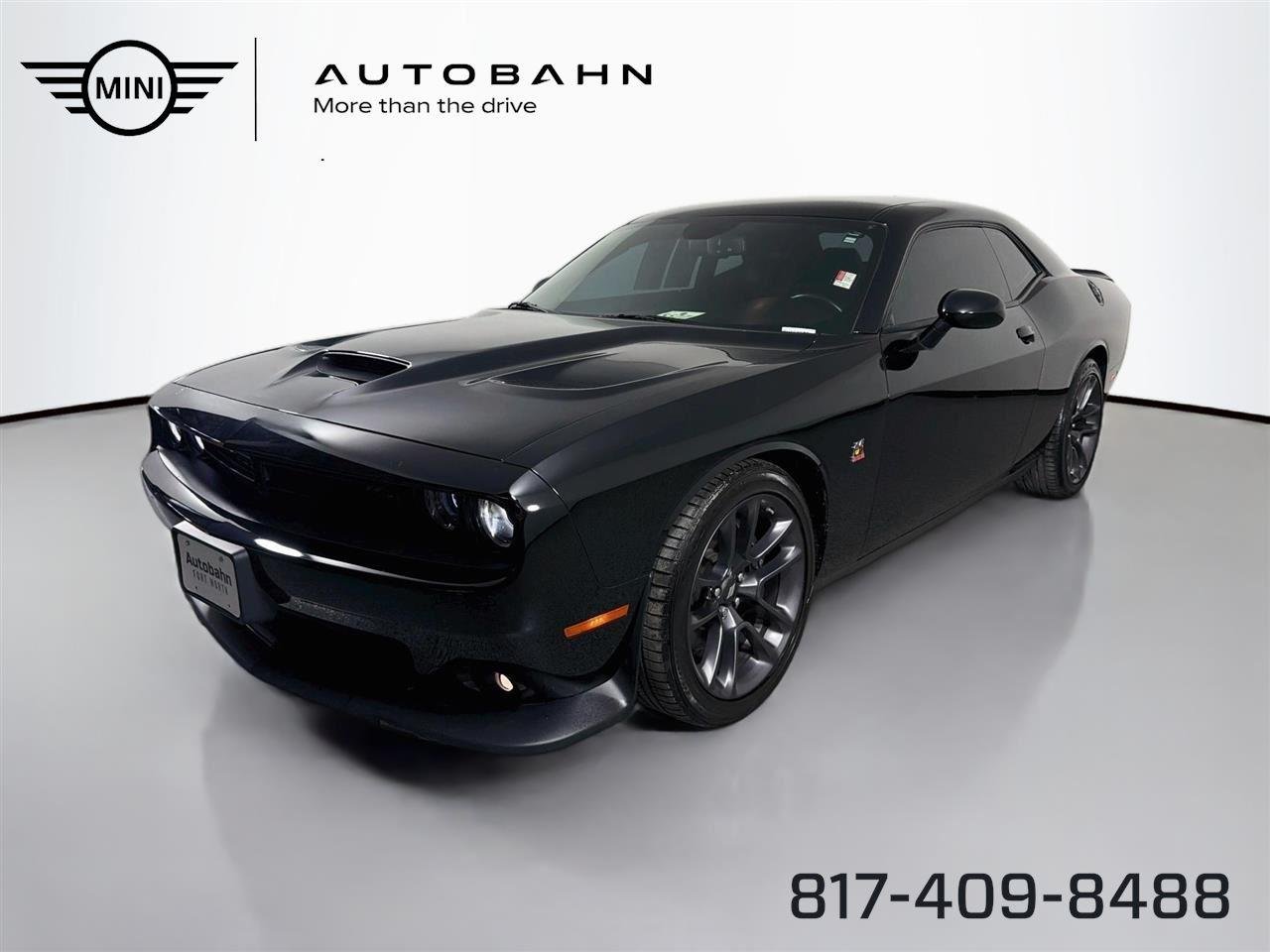 Used 2023 Pitch Black Clearcoat Dodge R/T Scat Pack image 1