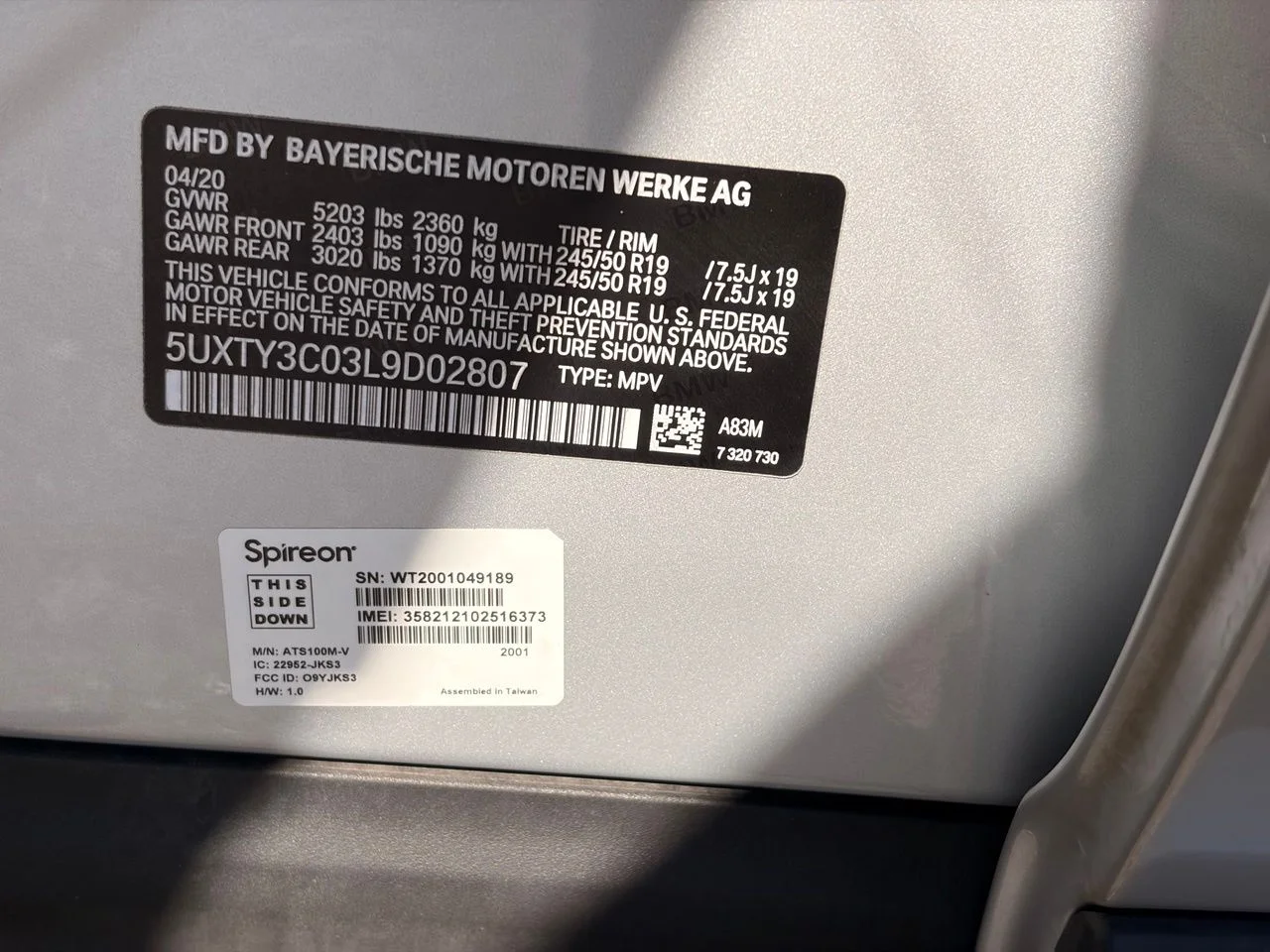 Used 2020 Glacier Silver Metallic BMW sDrive30i image 30