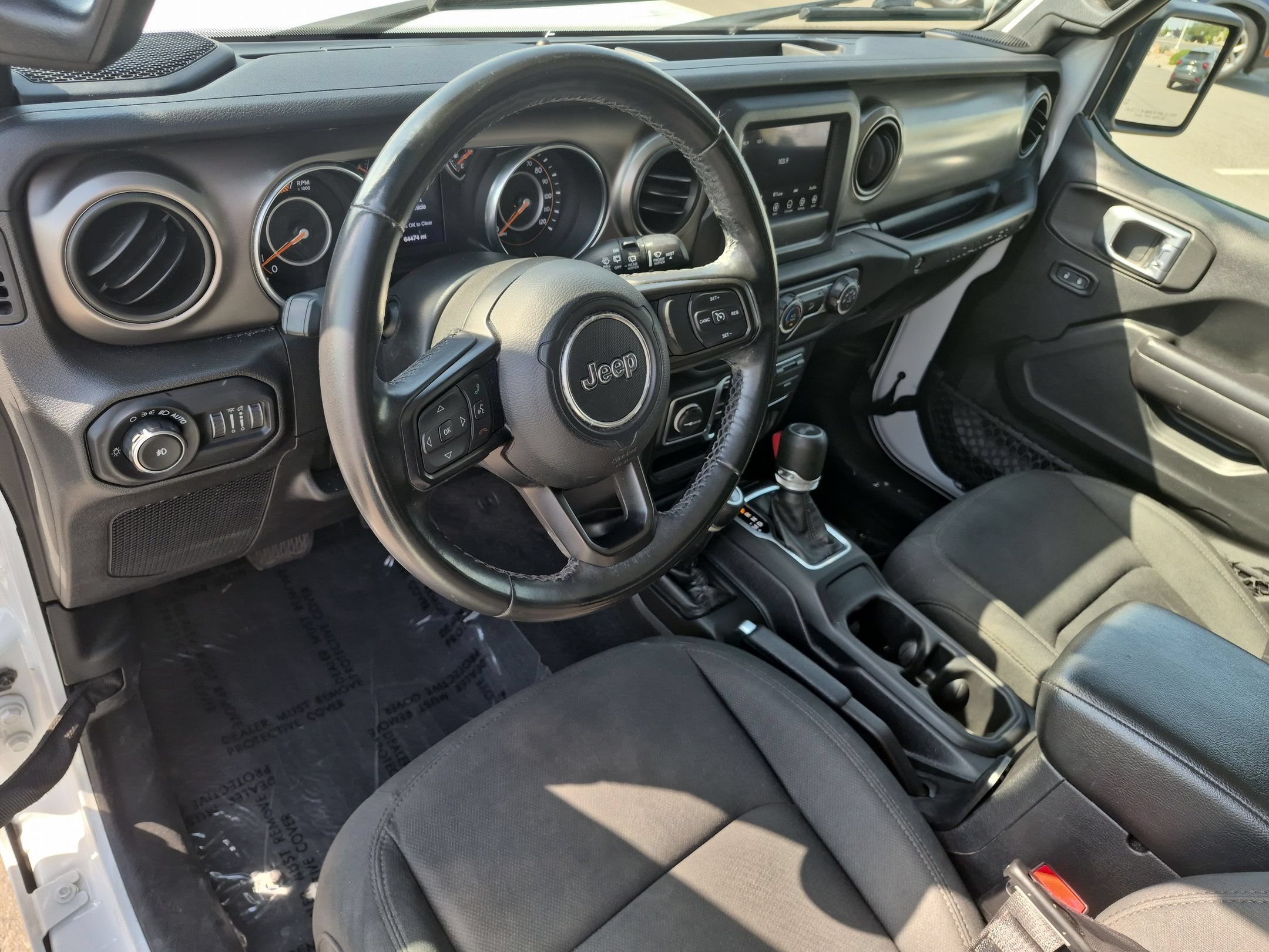 Used 2020 Bright White Clearcoat Jeep Sport S image 14