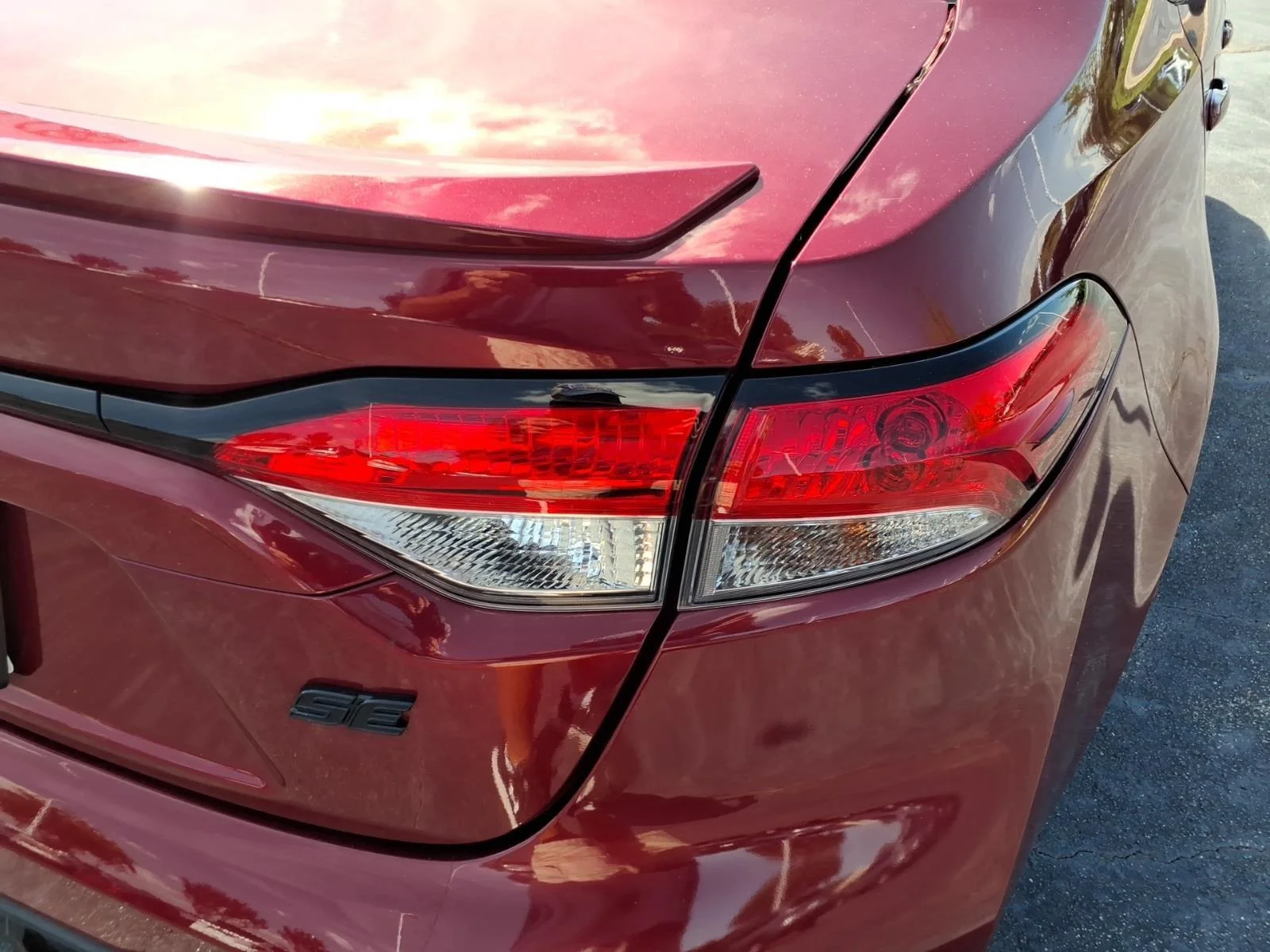 Used 2024 Ruby Flare Pearl Toyota SE image 16
