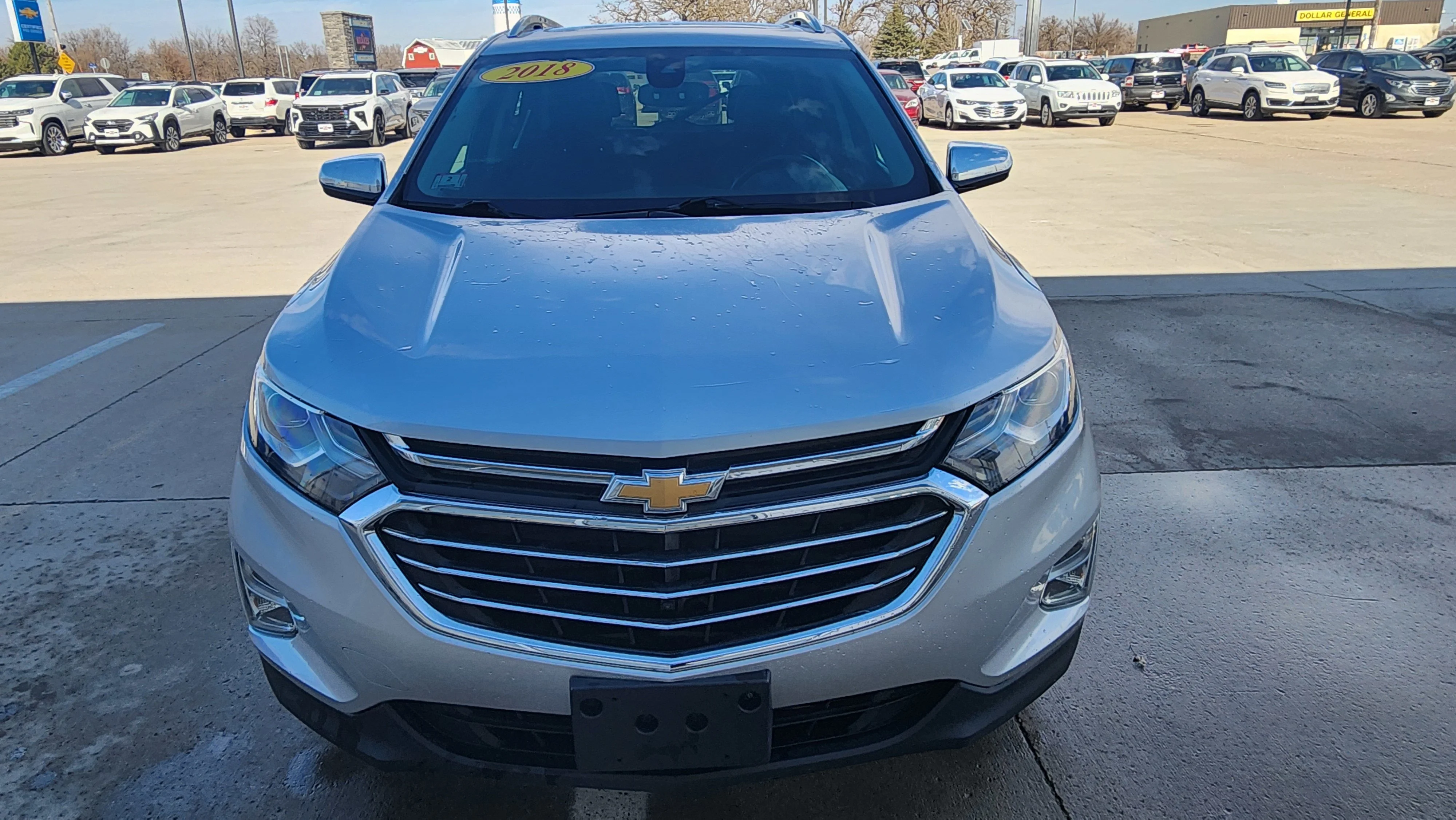 Used 2018 Chevrolet Equinox Premier with VIN 3GNAXXEU5JS561025 for sale in Lake City, IA
