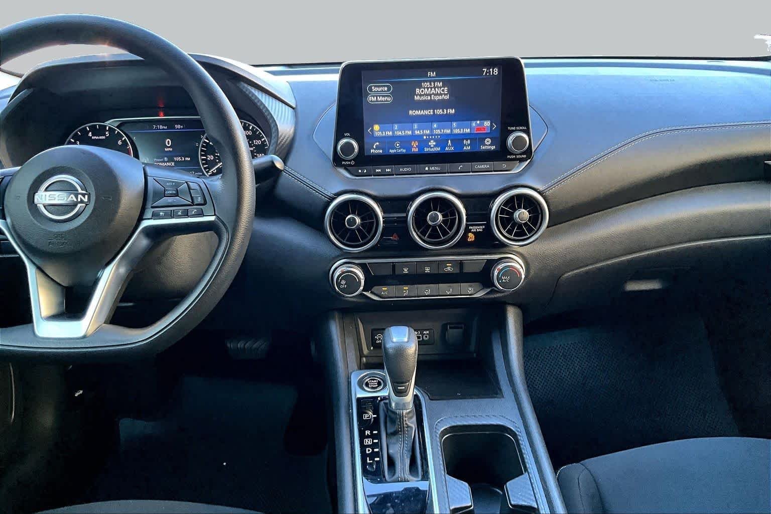 Used 2025 Super Black Nissan SV image 7