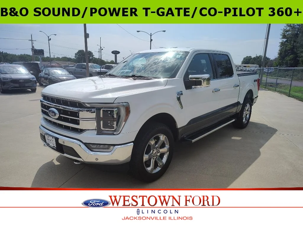 Used 2023 Oxford White Ford LARIAT image 1