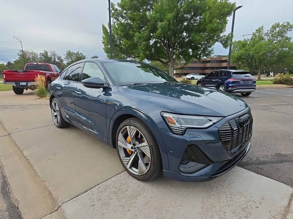 Used 2023 Blue Metallic Audi S line Prestige image 7