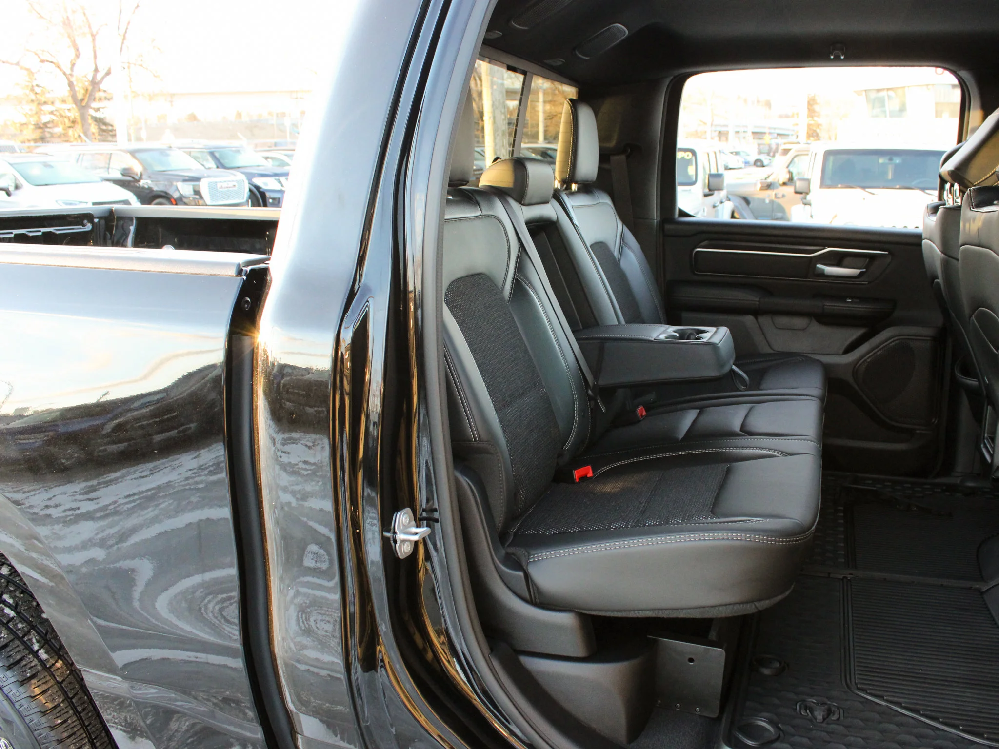 Certified Used 2025 Black RAM Sport * No Accidents | Heated Seats | 360 View Camera | Navigation | One Owner | Twin-Turbo | Alpine image 18