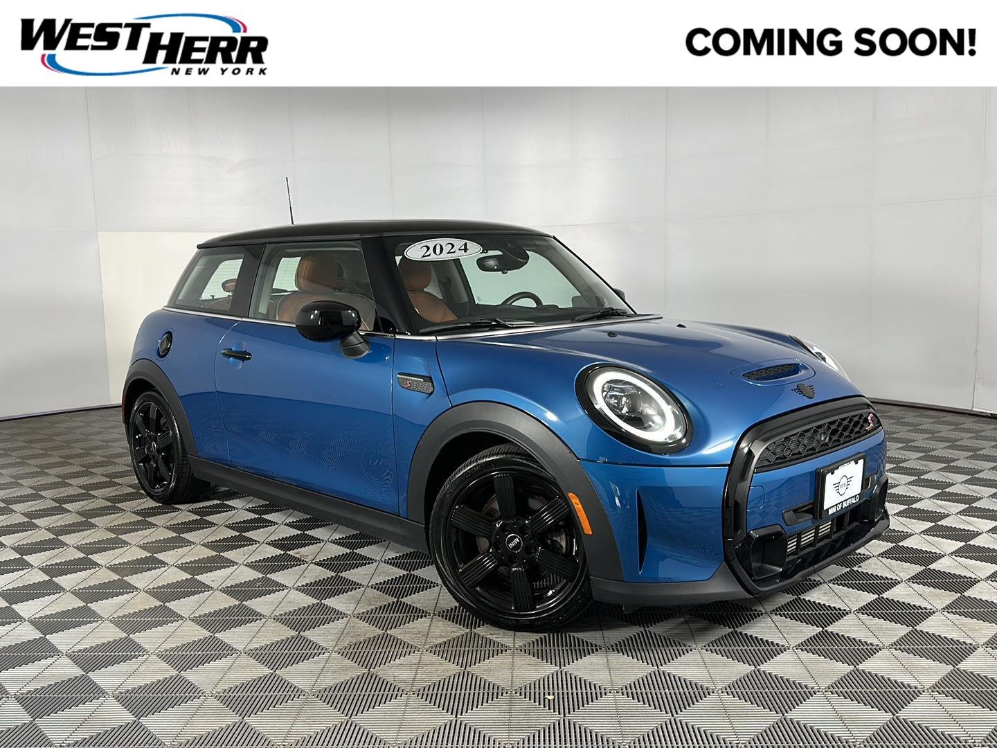 Used 2024 Island Blue Metallic MINI Cooper S image 1