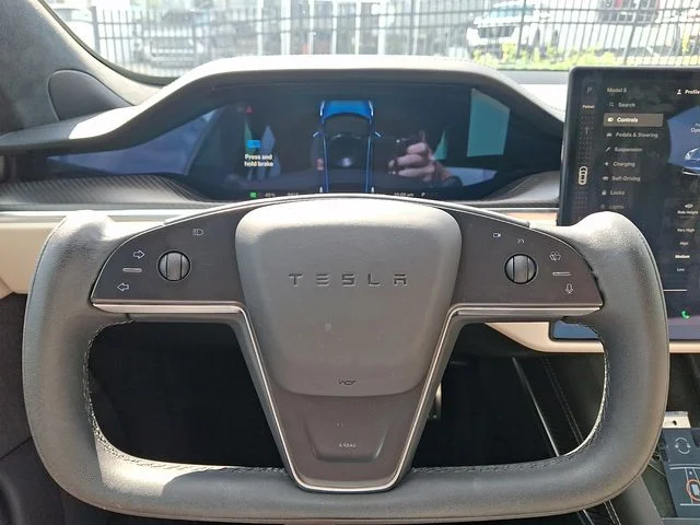 Used 2021 Deep Blue Metallic Tesla Plaid image 20