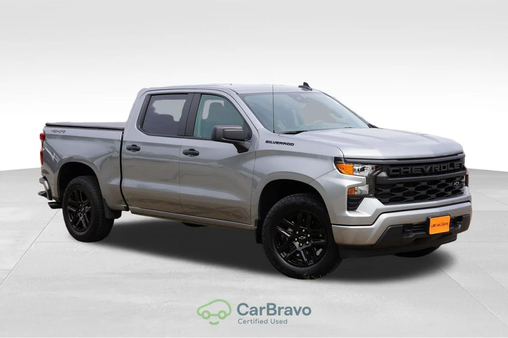 Used 2024 Sterling Gray Metallic Chevrolet Custom image 1