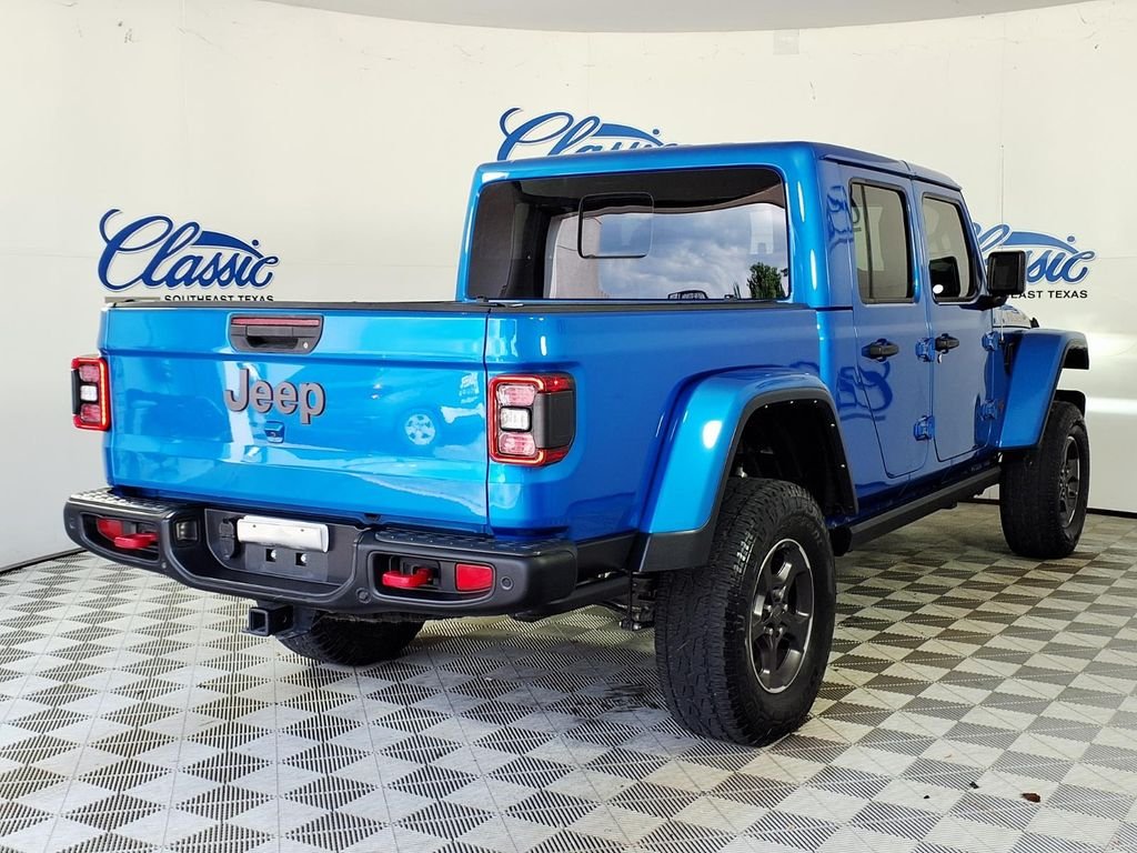 Used 2021 Blue Jeep Rubicon image 7