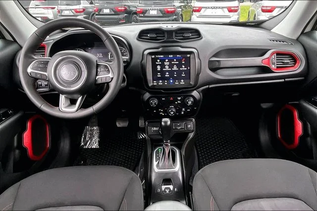 Used 2023 White Jeep Trailhawk image 7