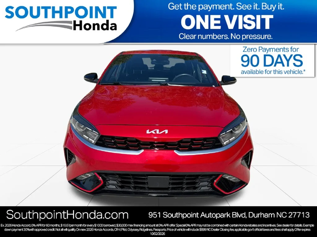 Used 2024 Currant Red Kia GT-Line image 2