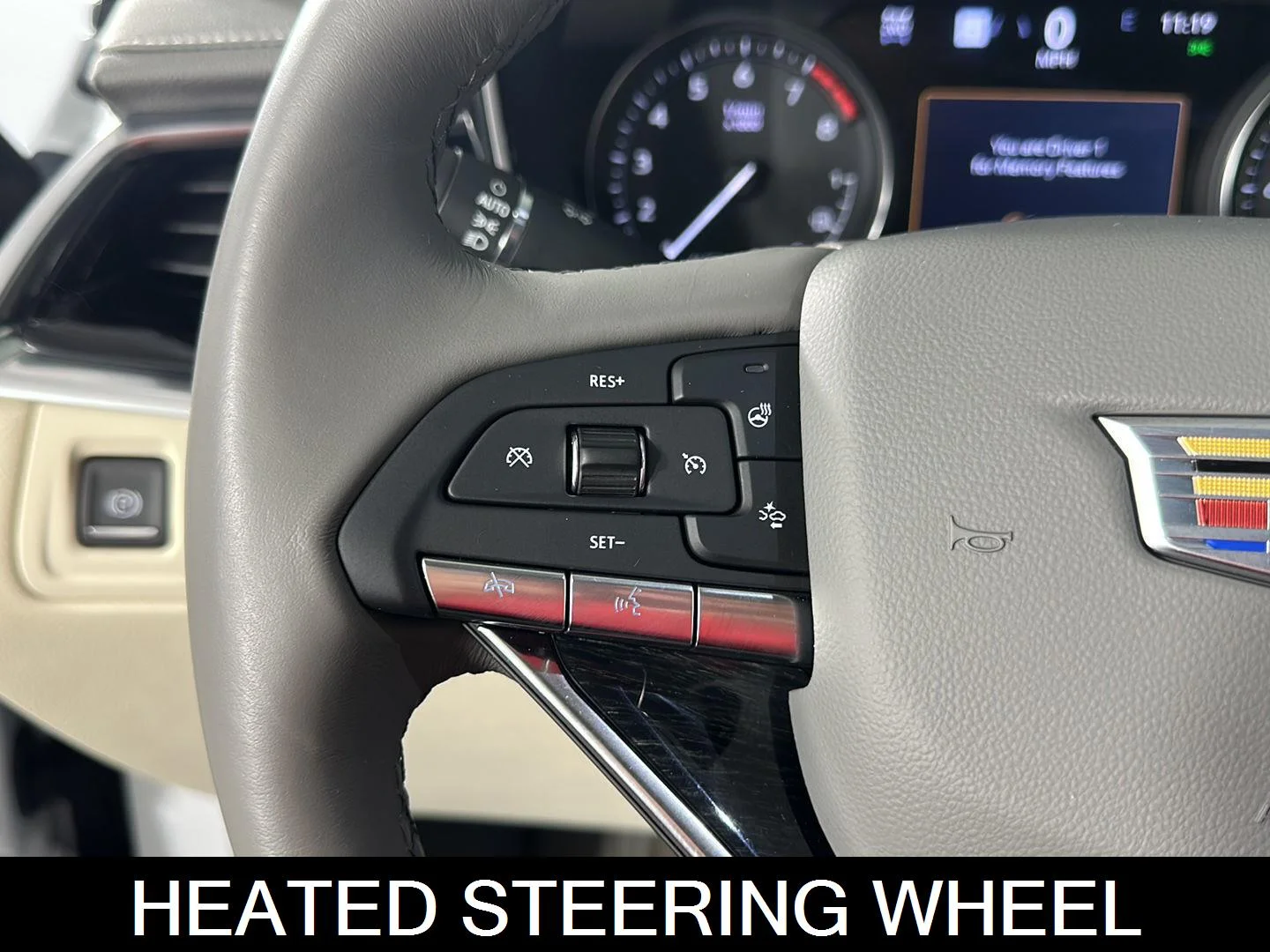 Used 2023 Crystal White Tricoat Cadillac AWD Premium Luxury image 9