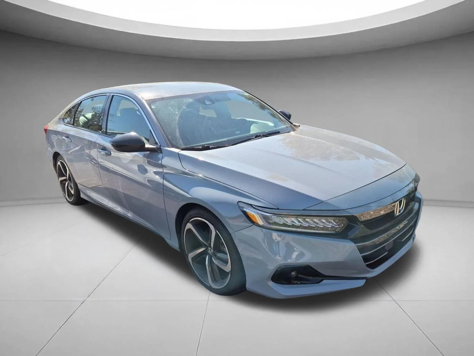 Used 2021 Crystal Black Pearl Honda Sport image 3
