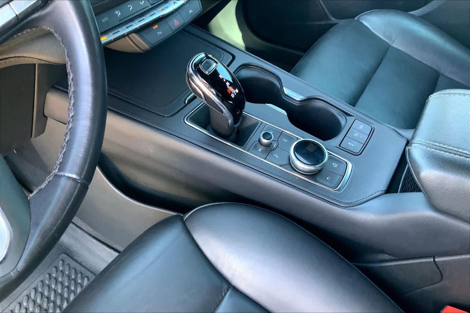 Used 2023 Galactic Grey Metallic Cadillac FWD Premium Luxury image 17