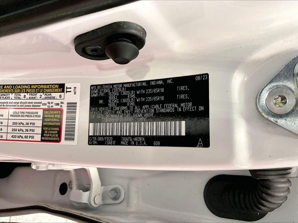 Used 2023 Beige Toyota LE image 35