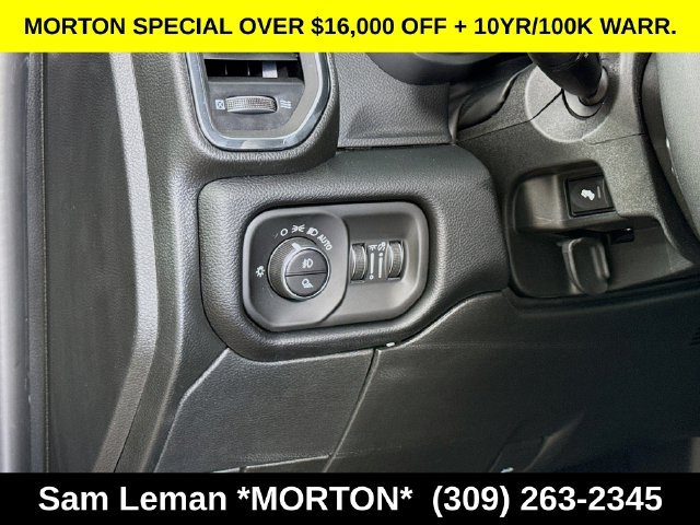 New 2026 Ceramic Gray Clear-Coat Exterior Paint Ram Laramie image 10