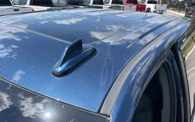 Used 2022 PACIFIC BLUE METALLIC GMC SLT image 7