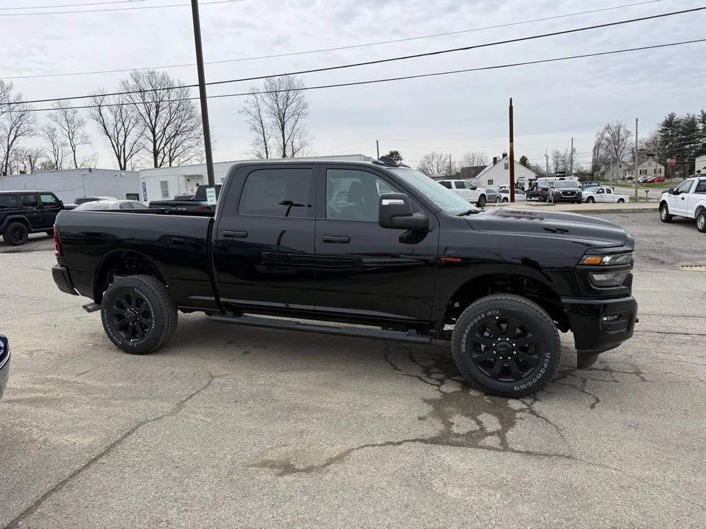 New 2026 Diamond Black Crystal Pearlcoat RAM Tradesman image 5