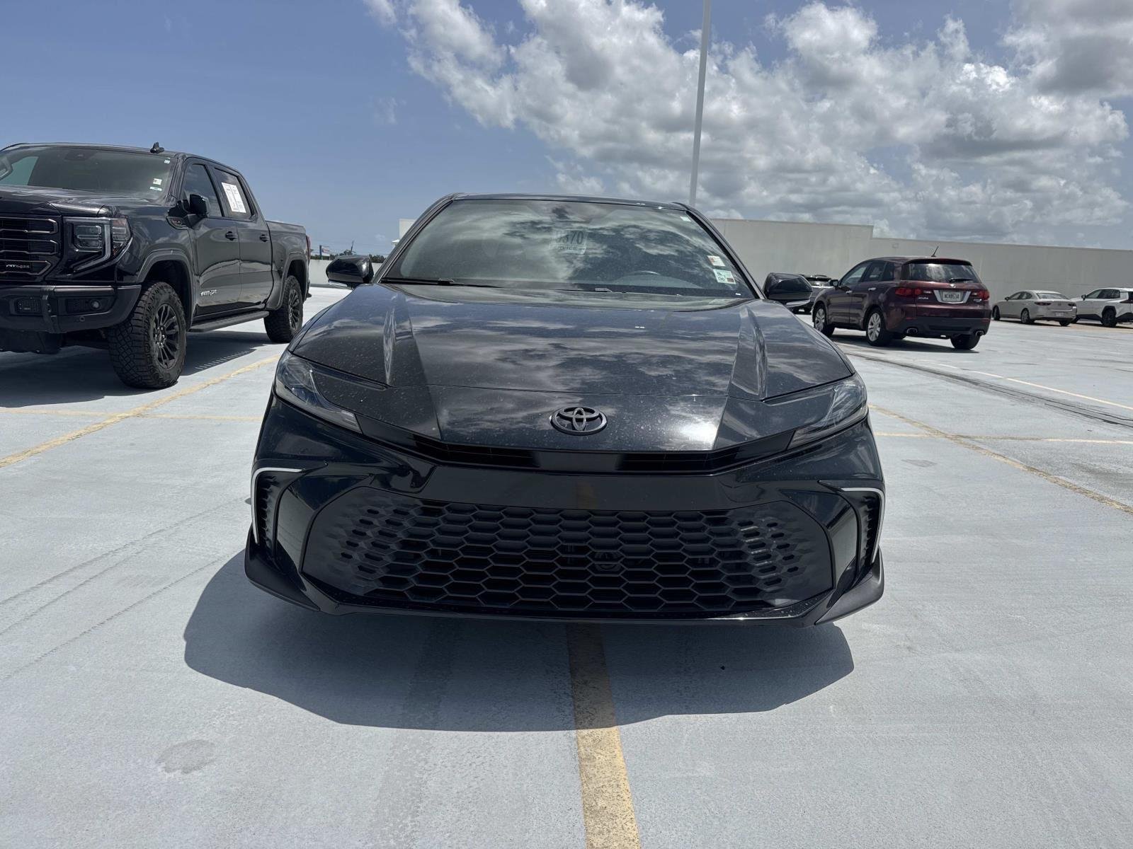 Used 2025 Midnight Black Metallic Toyota SE image 13