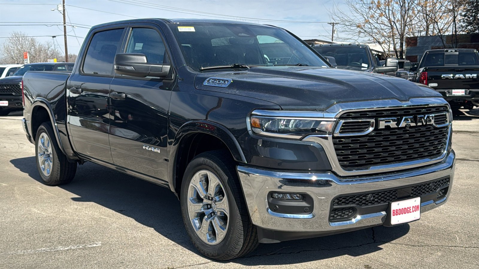 New 2026 Forged Blue Metallic Exterior Paint RAM Lone Star image 3