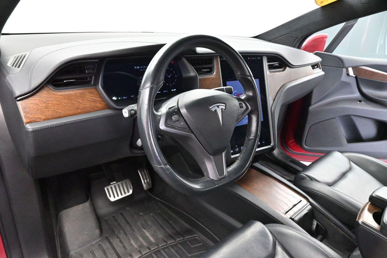 Used 2021 Red Multi-Coat Tesla Long Range Plus image 16