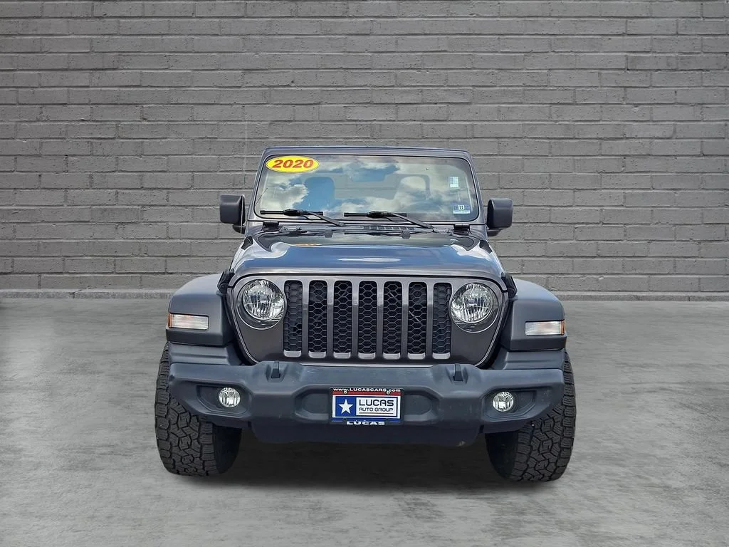 Used 2020 Granite Crystal Metallic Clearcoat Jeep Sport S image 4