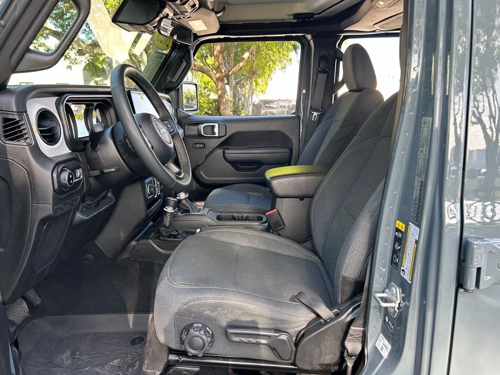 Certified Used 2025 Gray Jeep Sport S image 16
