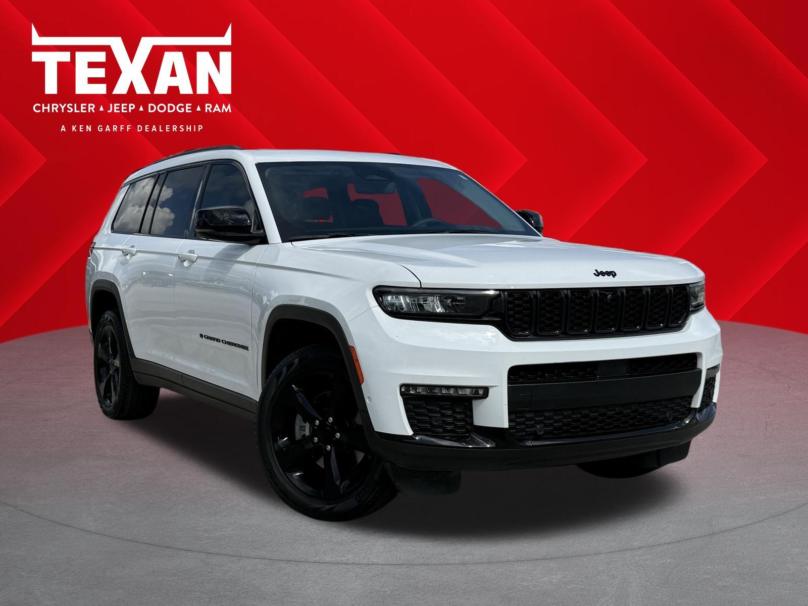 Used 2023 Bright White Clearcoat Jeep  image 1