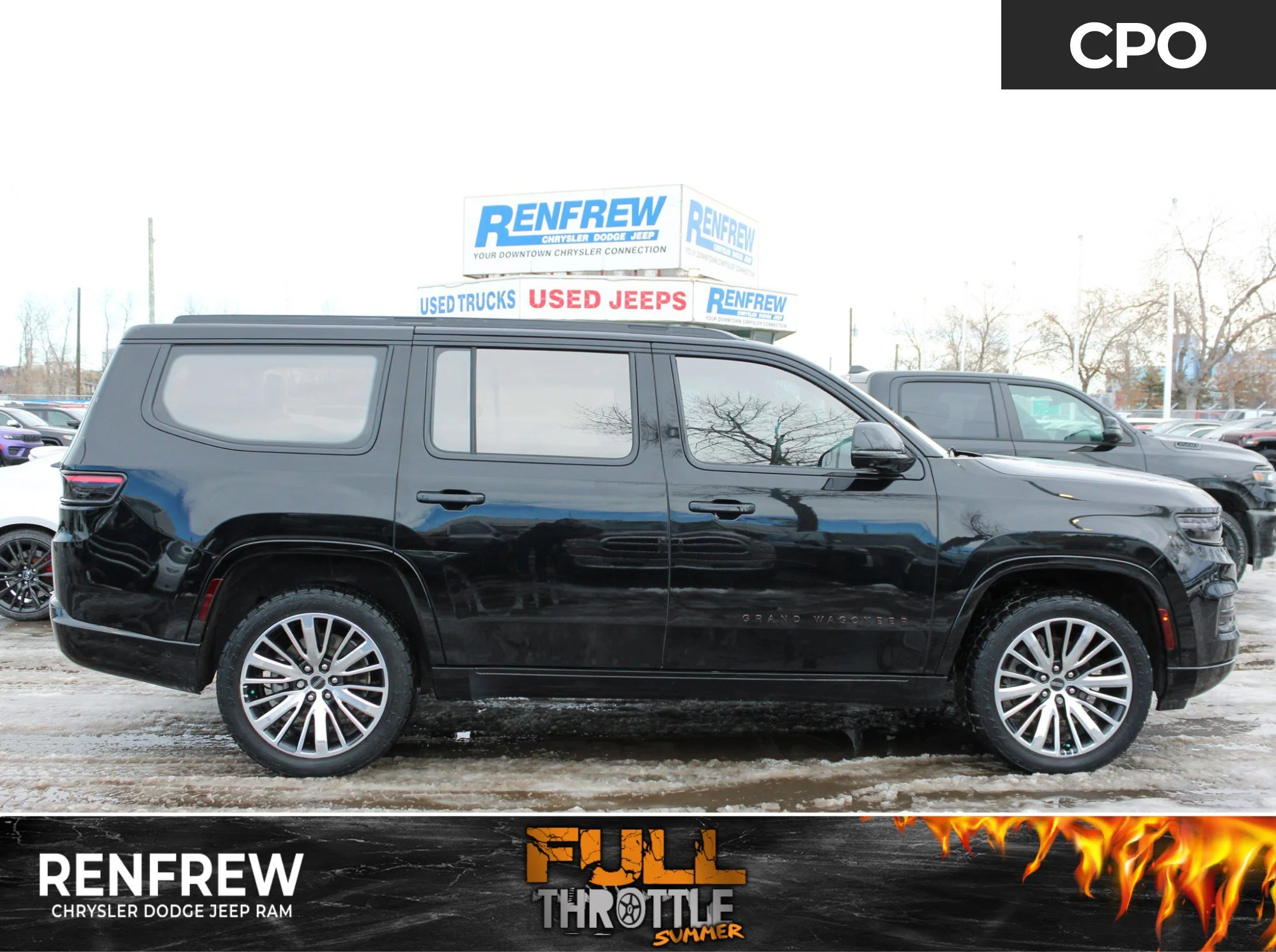 Certified Used 2023 Black Jeep Series III * 510 HP | Twin-Turbo | Apple CarPlay | Massage Seats | Adaptive Cruise image 1