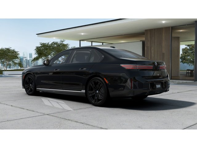 New 2027 Black Sapphire Metallic BMW 740 image 2