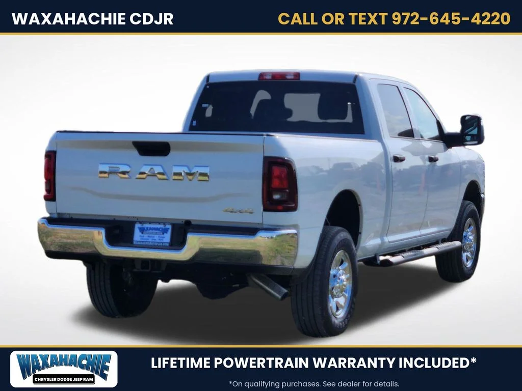 New 2026 Bright White Clear-Coat Exterior Paint RAM Big Horn image 5