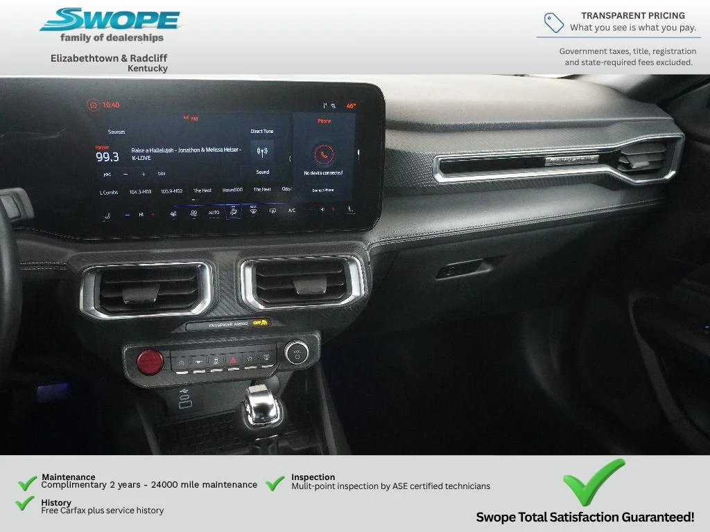 Used 2024 Race Red Ford EcoBoost Premium image 18