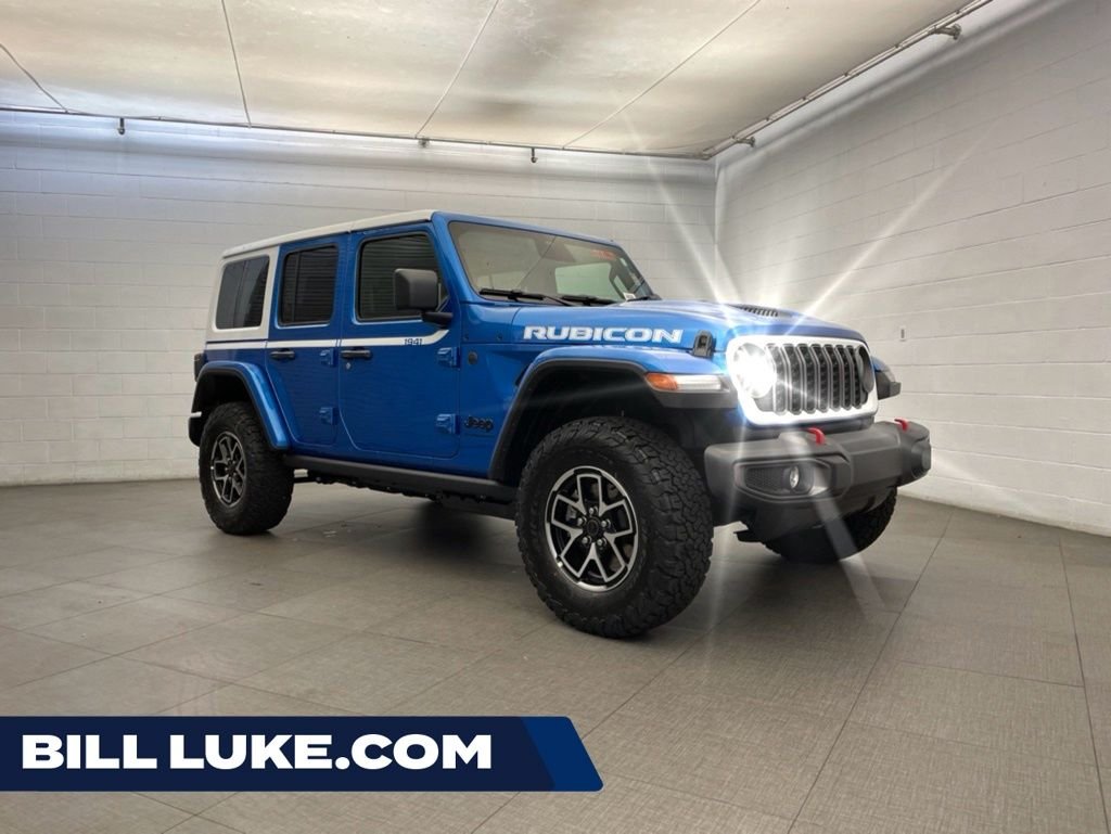 New 2026 Hydro Blue Pearl-Coat Exterior Paint Jeep Rubicon image 1