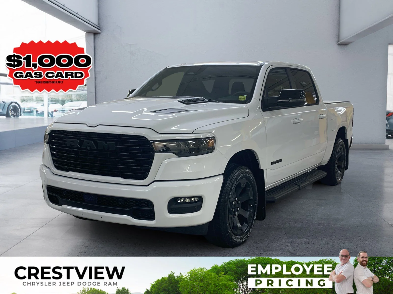 New 2026 Bright White Ram Sport image 1