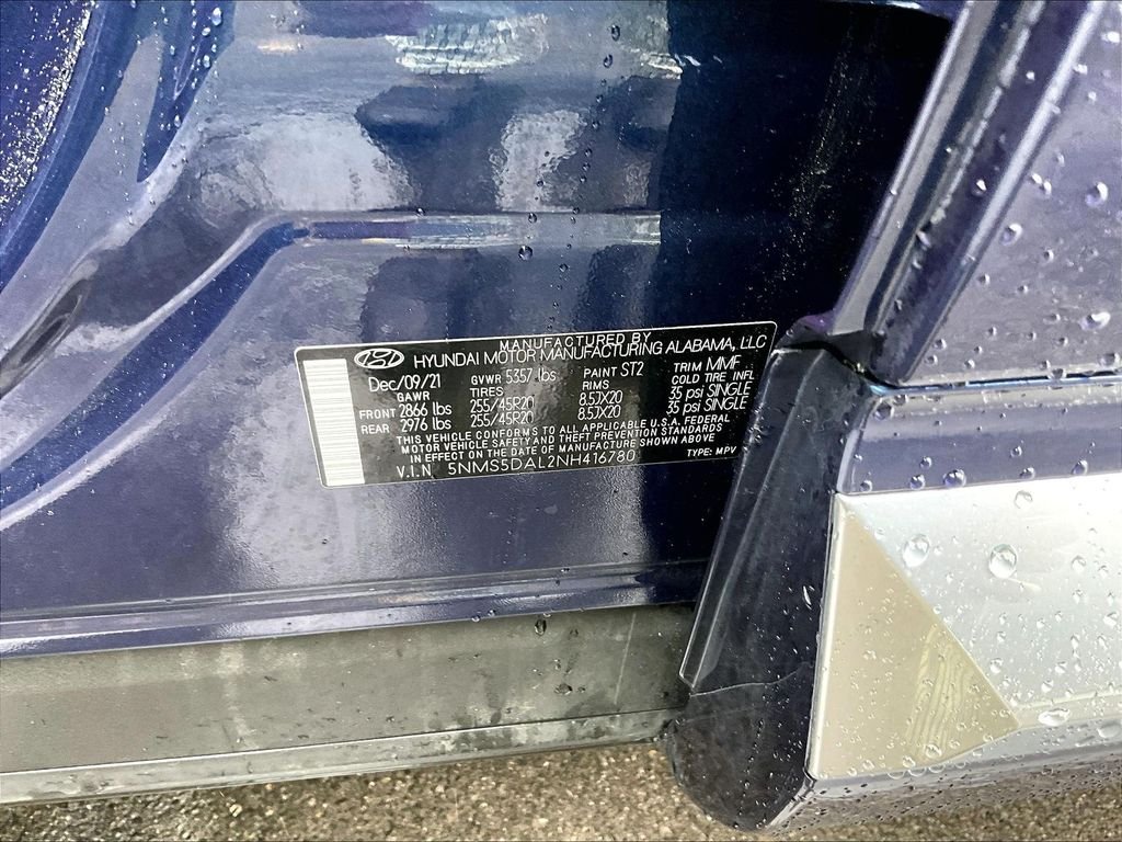 Used 2022 Blue Hyundai Calligraphy image 9