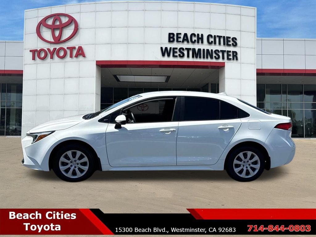 Certified Used 2023 White Toyota LE image 7