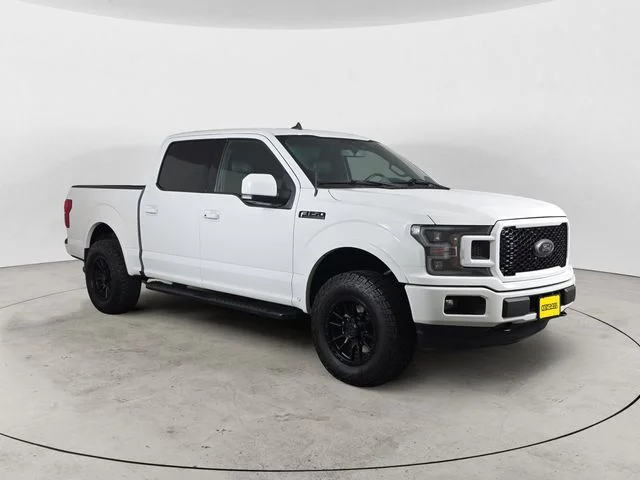 Used 2020 Oxford White Ford Lariat image 3