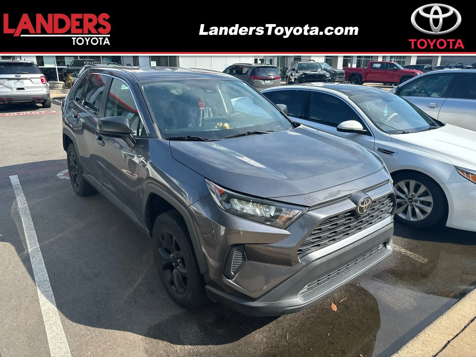 Used 2022 Magnetic Gray Metallic Toyota LE image 1