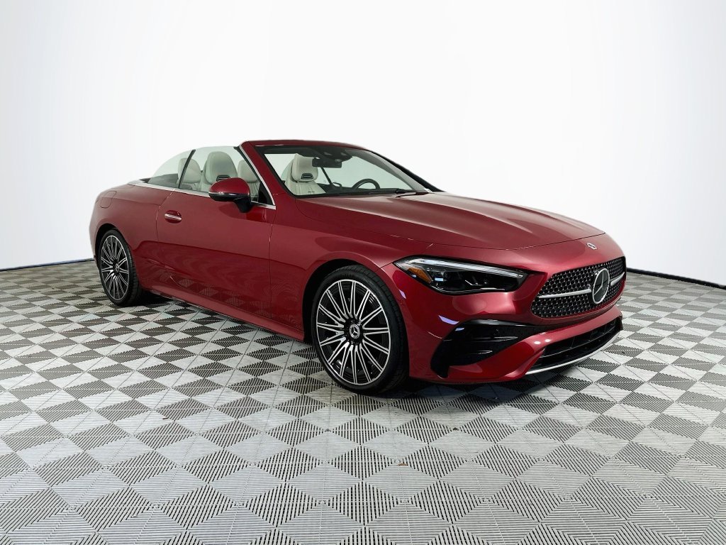 Certified Used 2025 Red Mercedes-Benz CLE 300 image 1