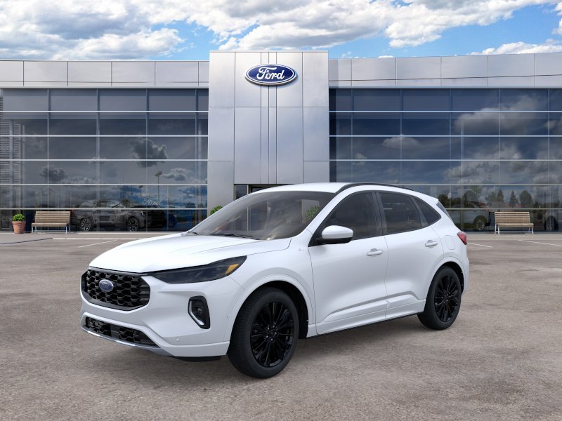 New 2023 Star White Metallic Tri-coat Ford ST-Line Elite image 1