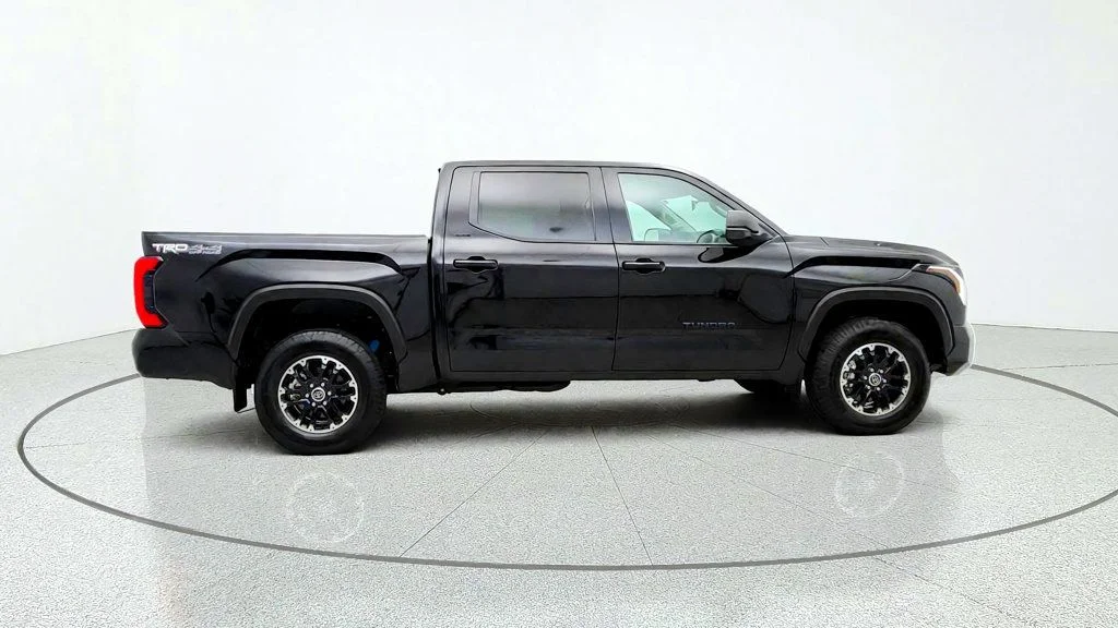 Used 2024 Midnight Black Metallic Toyota SR5 CrewMax 5.5