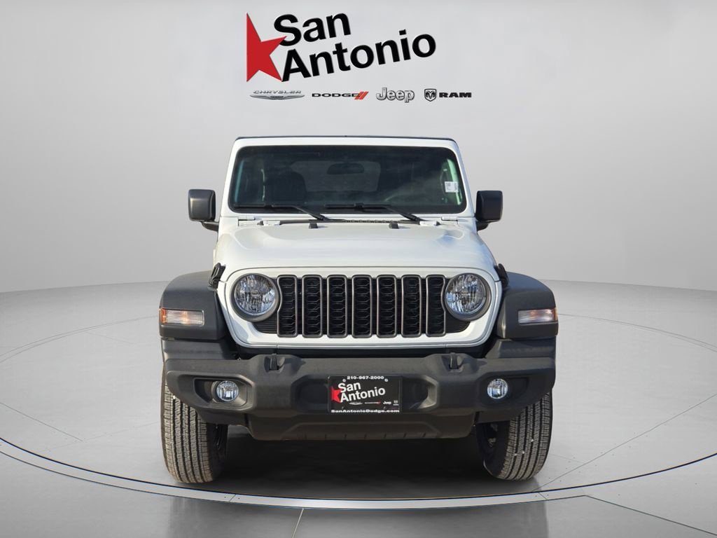 New 2026 Bright White Clear-Coat Exterior Paint Jeep Sport image 3