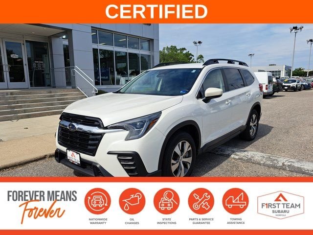 Certified Used 2025 White Subaru Premium image 1