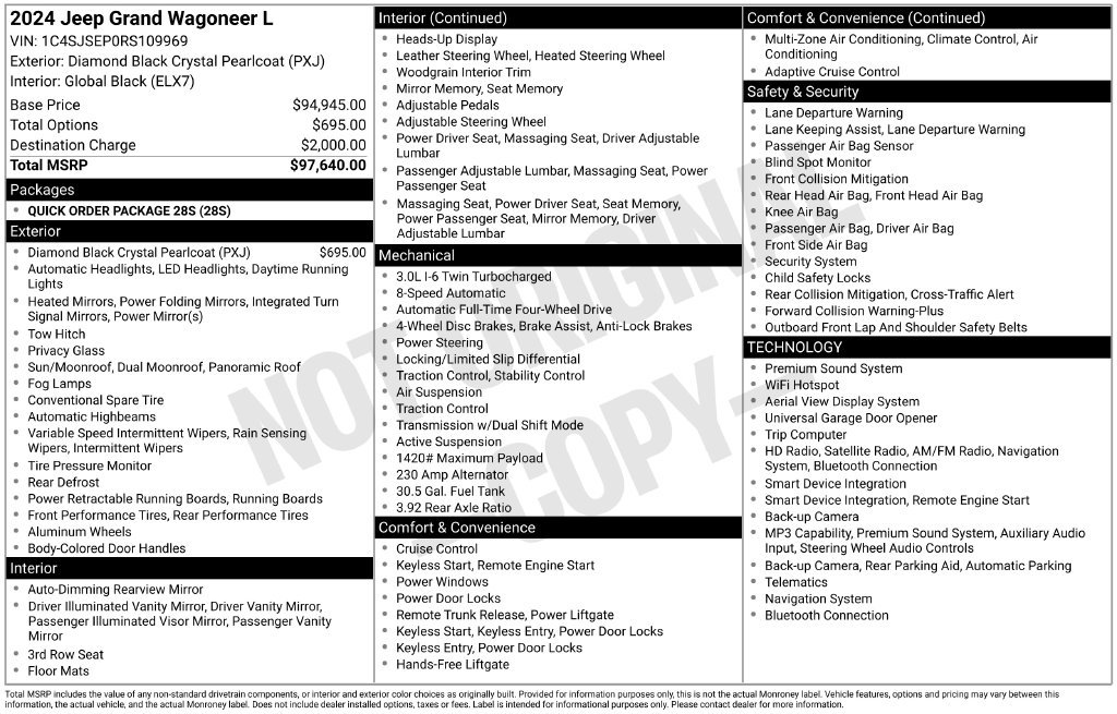 Used 2024 Black Jeep Base image 25